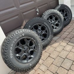 17” Jeep Wrangler Wheels  $650