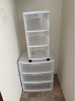 Sterilite plastic storage
