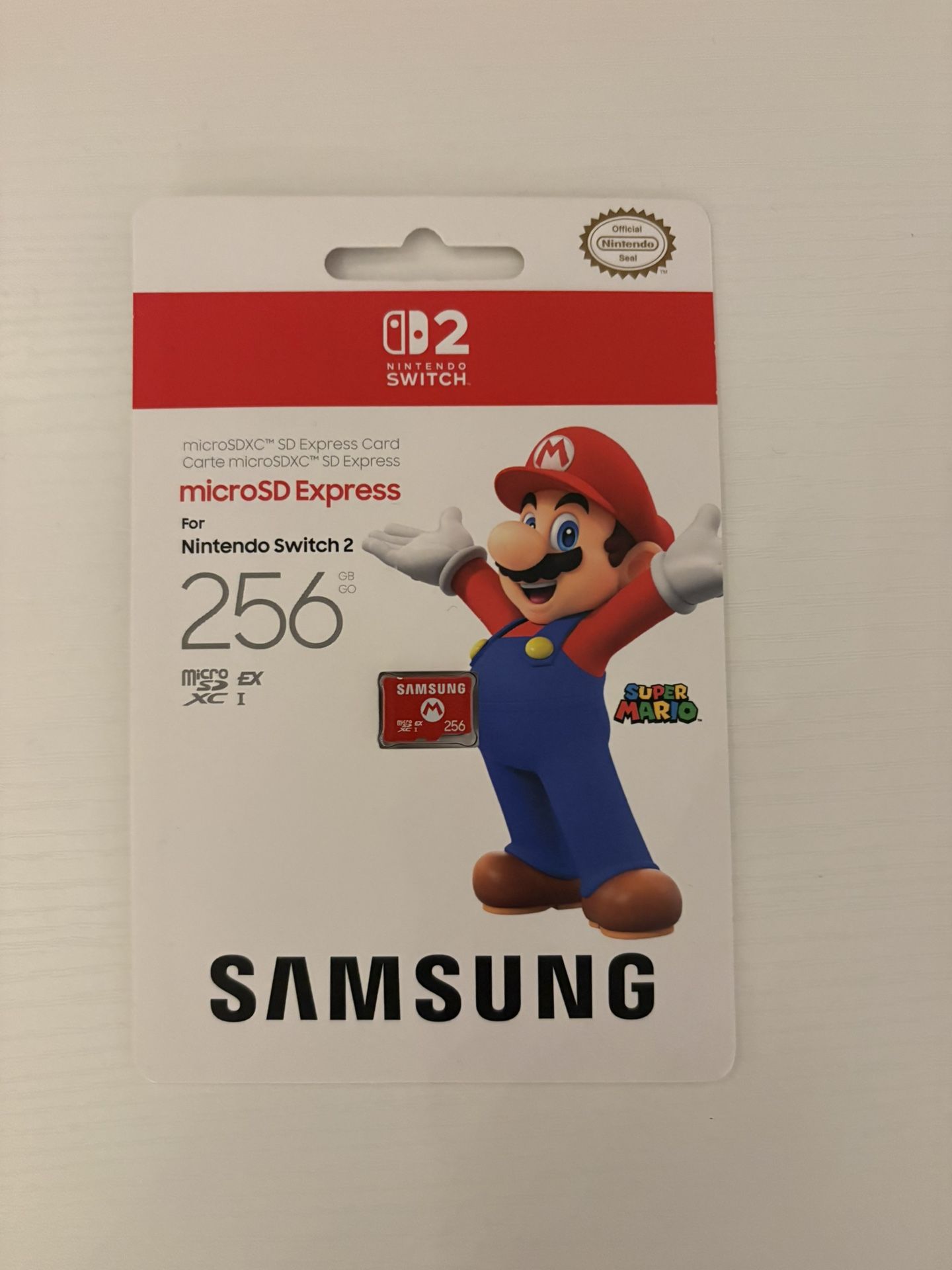 Nintendo Switch 2 SD Card 256gb