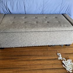 Gray Trunk/chest Storage 