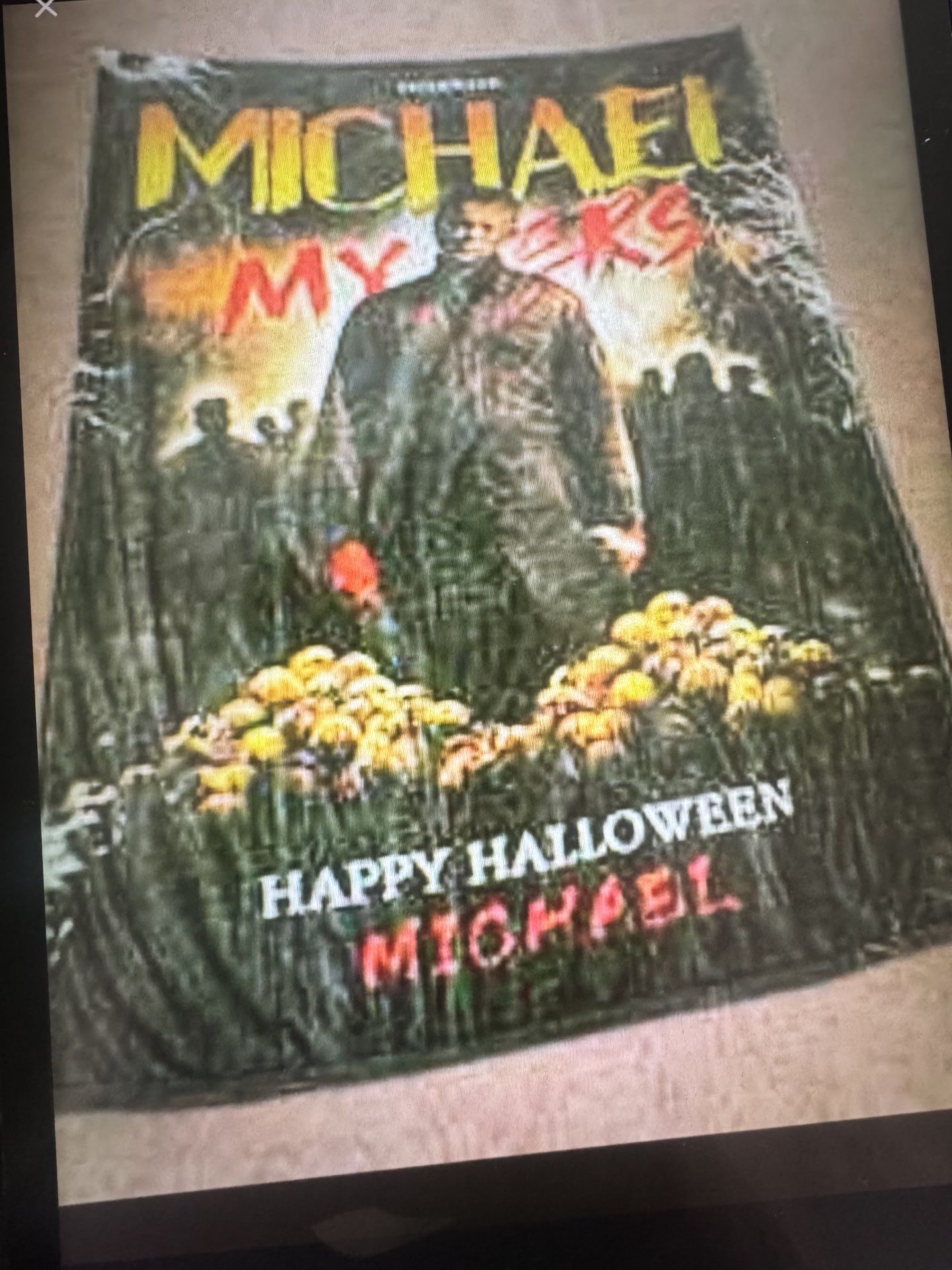 New Halloween Jason Freddy Movie Horror Friday 13 Th Michael Myers Throw Blanket Decor