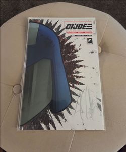 GI Joe #1 signed by Joshua Williamson!