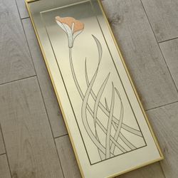Art Deco Lily Mirror 