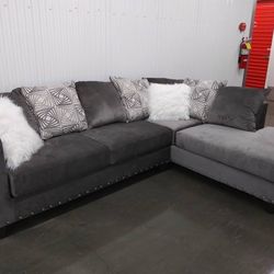 Happy Homes - Santos Gray Sectional/ couch /Living room set