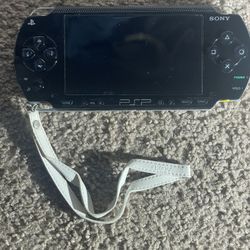 PSP Portable with Case & Games