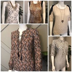 5 Size SMALL women’s Tops—take All For $35