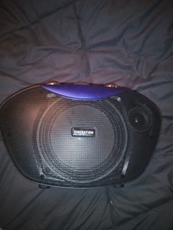 Singsation Karaoke Machine