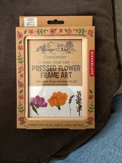 Girl Scouts Huckleberry Pressed Flower Frame Art Kit