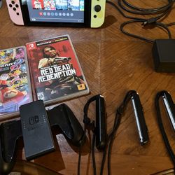 Nintendo switch W/ Games