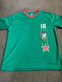 Mexico National Soccer Team Jersey Size large