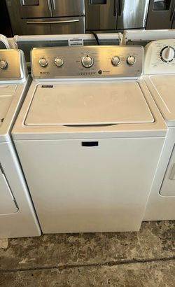 Maytag Top Load Washer - Stainless Steel Drum, Agitator