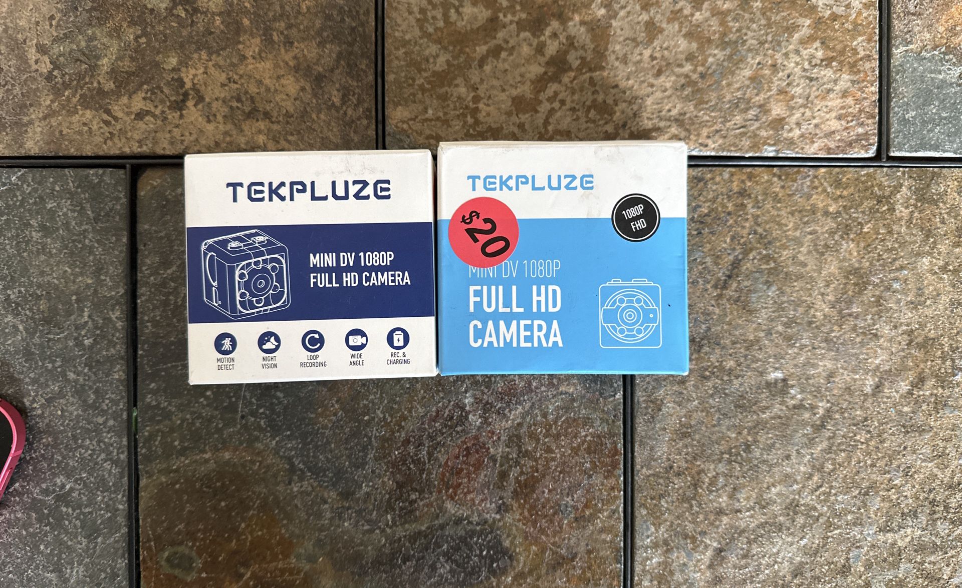 I Have 2 Little Spy Cameras Made By Tekpluze. Mini DV 1080P full HD cameras