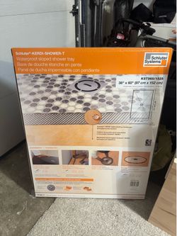 Schluter-KERDI Waterproof sloped shower tray