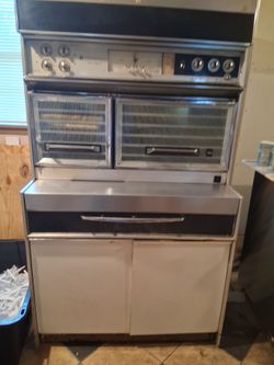 Vintage Frigidaire Double Wall Oven Unit