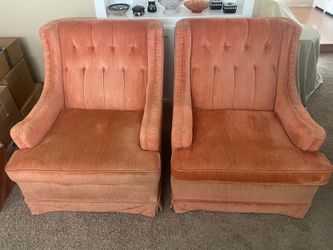 TWO VINTAGE CHAIRS
