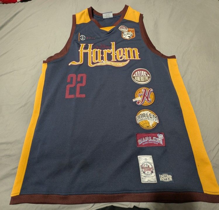 Harlem Globetrotters Platinum Fubu #22 Geese Limited Edition Jersey Size Men's XXL