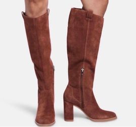Dolce Vita SARIE Boot In Truffle Suede Size 11