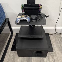 Tv, Tv Stand And Microwave 