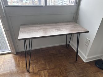 Desk, Comes With A Free Side Table