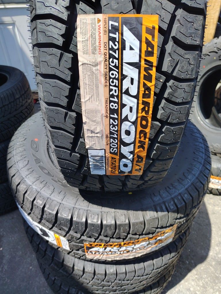 Llantas/Tires 275/65r18 Arroyo INSTALACIÓN Y BALANCEO GRATIS