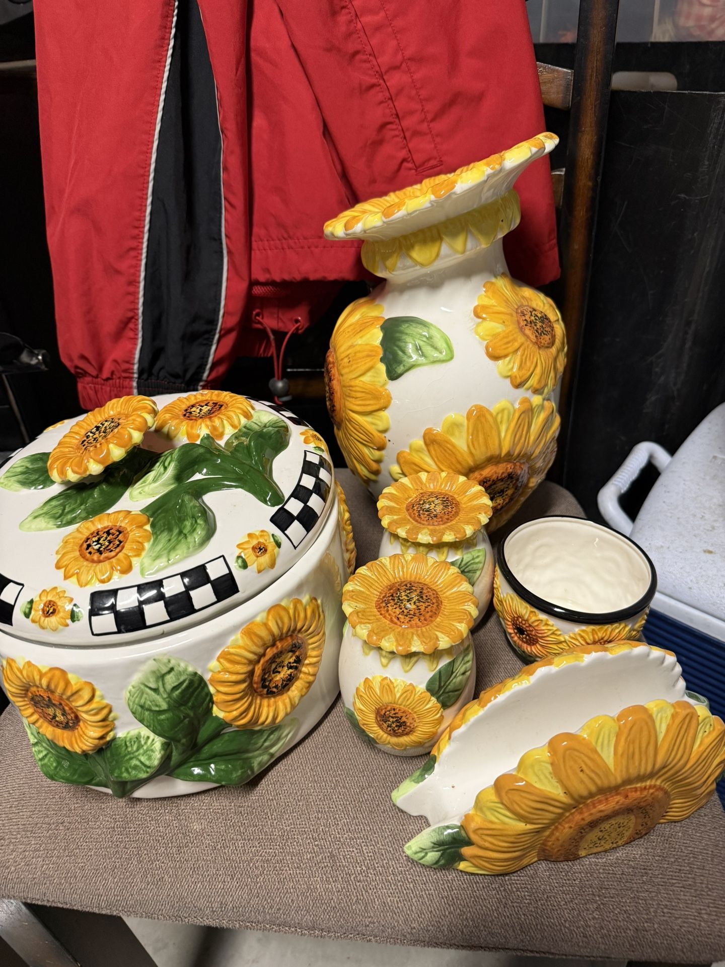 Sunflower Ceramic Set