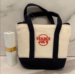 Navy blue micro Trader Joe’s