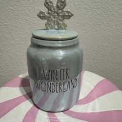 RAE DUNN WINTER WONDERLAND BABY CANISTER