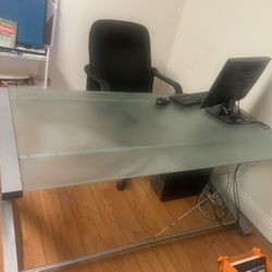 Desk And Chair.