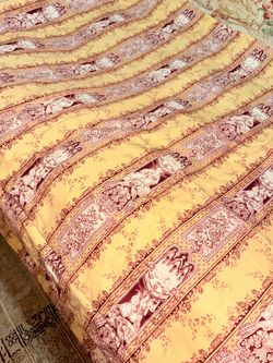 Toile Fabric Panel