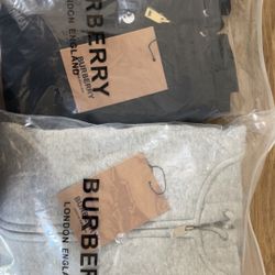 Burberry Jackets Black And Gray