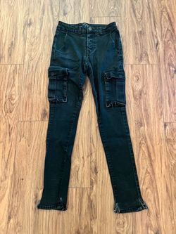 BoohooMAN black skinny jeans size 28