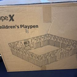 18 Panel Baby Play Pen Gate