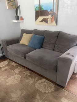 Bobs Gray couch