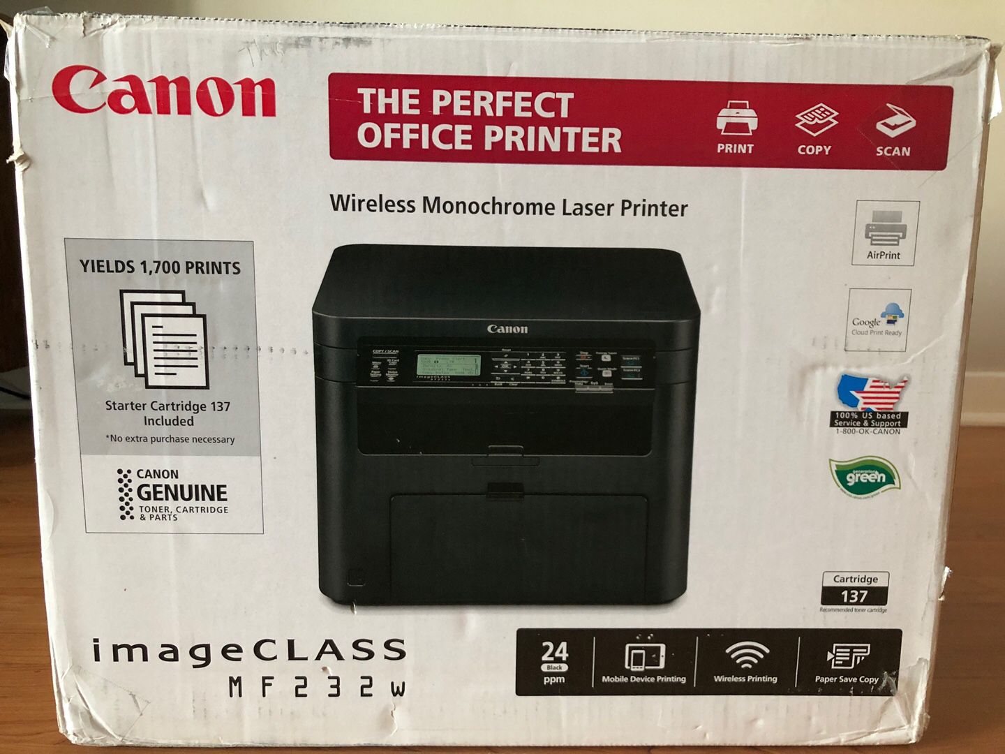 Canon Lazer Printer- Used (Pick Up  Only)