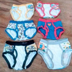 Little Boy's Character Underwear Bundle Lot 