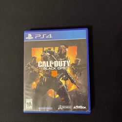 Call Of Duty Black Ops 4 PS4