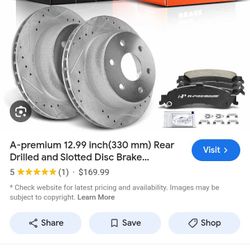 Rear Breaks And Rotors 