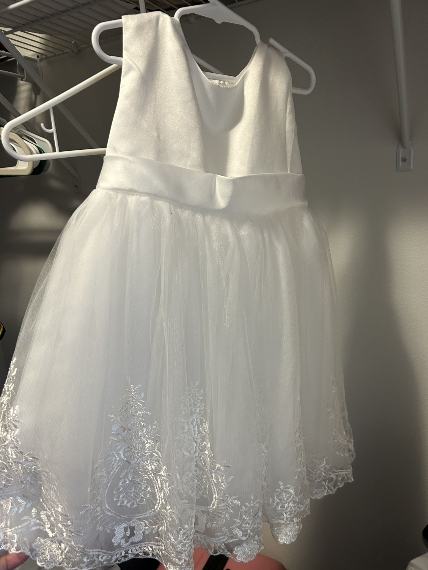 Cute White Dress toddler