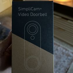 Never Been Used SimpliSafe Doorbell Camera