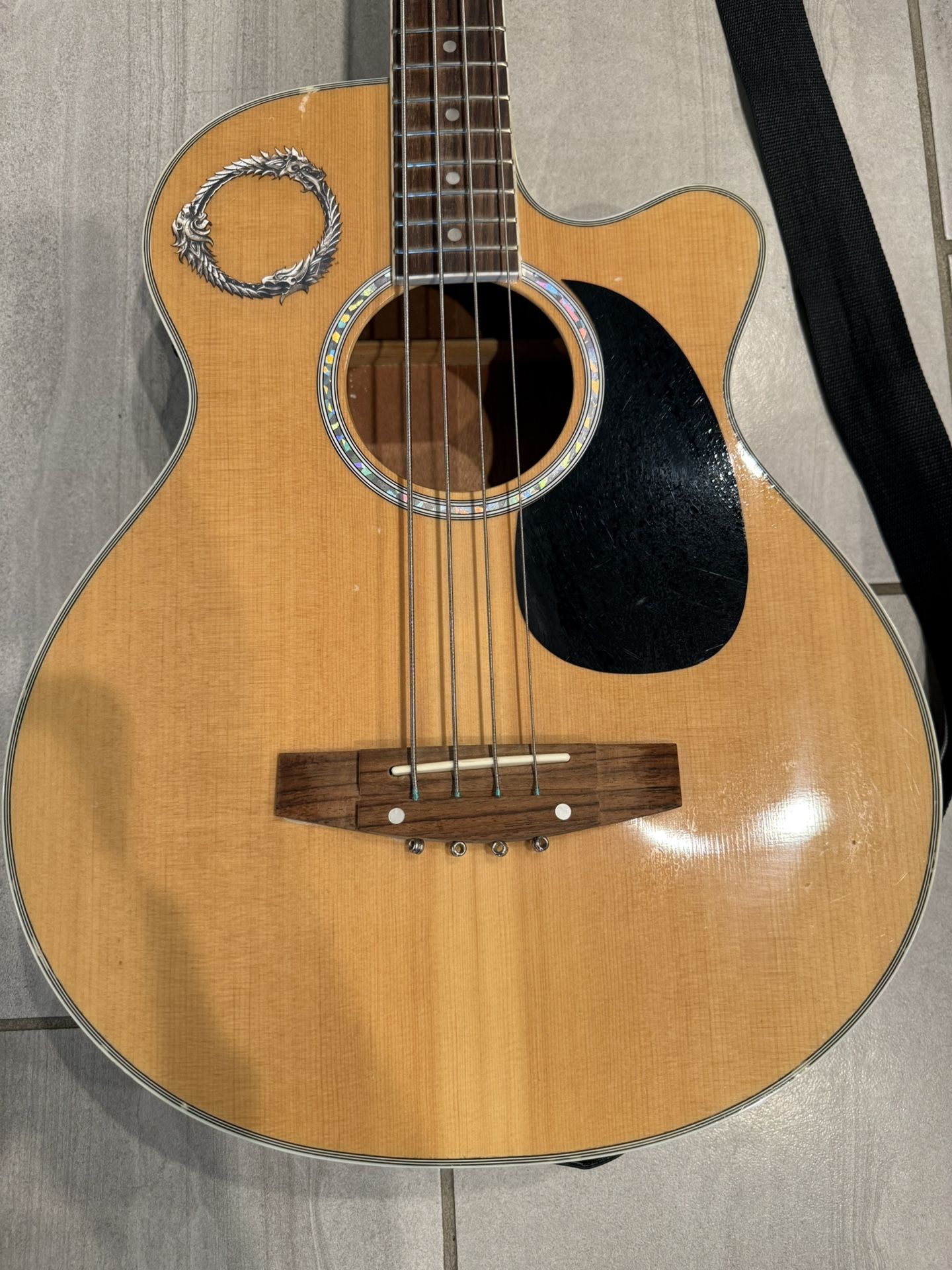 FREE Local Delivery 🚗🎸 BC Acoustic-Electric Bass Guitar – 4-String
