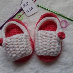crochet shoes from 3 to 6 months