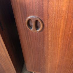 Japanese Mid Century Modern Cube Storage Table 