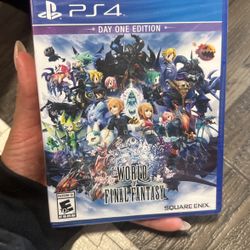PS4 World Of Final Fantasy Game 