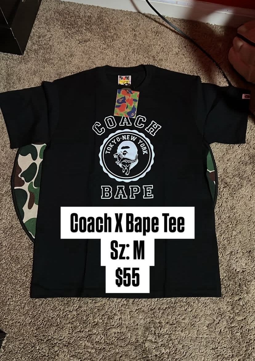 Coach x Bape tee