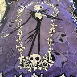 Nightmare Before Christmas Blanket