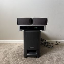 Bose 321 DVD CD Media Center Receiver, Powered Subwoofer and Speakers