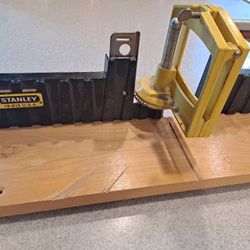 Miter Box And Saw