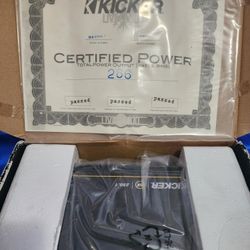 Kicker Amplifier 