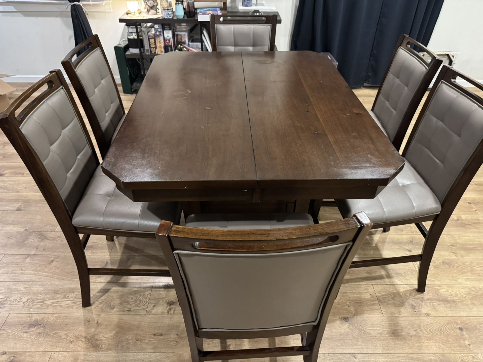 Dining Table With Six Chairs