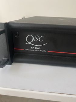 QSC EX-1600 600 Watt Stereo Power Amp for Sale in Los Angeles, CA